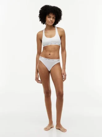 Bralette sans doublure avec logo Tommy