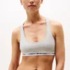 Bralette sans doublure avec logo Tommy Bralette sans doublure avec logo Tommy