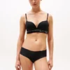 Brassière push-up avec logo emblématique Brassière push-up avec logo emblématique