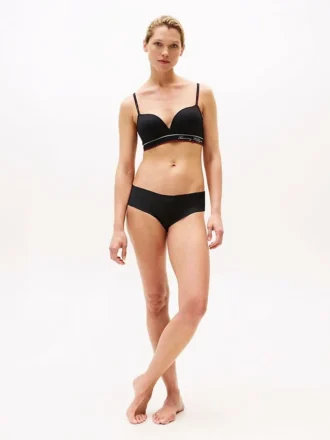 Brassière push-up avec logo emblématique