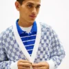 Cardigan à carreaux coupe décontractée Tommy Jeans Cardigan à carreaux coupe décontractée Tommy Jeans