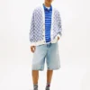 Cardigan à carreaux coupe décontractée Tommy Jeans Cardigan à carreaux coupe décontractée Tommy Jeans