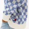 Cardigan à carreaux coupe décontractée Tommy Jeans Cardigan à carreaux coupe décontractée Tommy Jeans