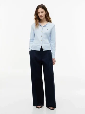 Cardigan en jersey de coton biologique