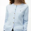 Cardigan en jersey de coton biologique Cardigan en jersey de coton biologique
