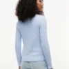 Cardigan en maille torsadée