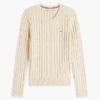 Cardigan en maille torsadée