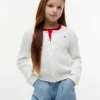 Cardigan en maille torsadée pour enfant