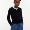 Cardigan en maille torsadée pour enfant