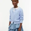 Cardigan en maille torsadée pour enfant