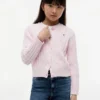 Cardigan en maille torsadée pour enfant