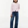 Cardigan en maille torsadée pour enfant