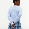 Cardigan en maille torsadée pour enfant