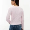 Cardigan en maille torsadée pour enfant