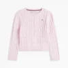 Cardigan en maille torsadée pour enfant