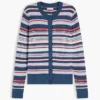 Cardigan léger à mailles torsadées