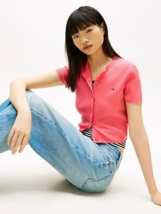 Cardigan à manches courtes Tommy Jeans Shorts