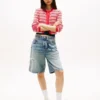 Cardigan rayé ajusté Tommy Jeans Cardigan rayé ajusté Tommy Jeans