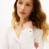Cardigan-T-shirt en pointelle