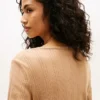 Cardigan-T-shirt en pointelle
