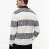 Cardigan zippé à rayures Cardigan zippé à rayures