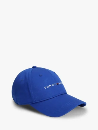 Casquette de baseball avec logo Tommy brodé
