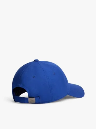 Casquette de baseball avec patch circulaire monogrammé