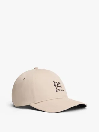 Casquette de baseball à monogramme brodé