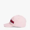 Casquette de baseball pour enfant avec logo à rayures et drapeau