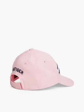 Casquette de baseball à rayures et logo pour bébés