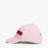Casquette de baseball à rayures et logo pour bébés