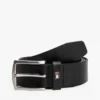 Ceinture en cuir avec boucle drapeau Ceinture en cuir avec boucle drapeau