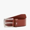 Ceinture en cuir avec boucle drapeau Ceinture en cuir avec boucle drapeau