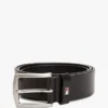Ceinture en cuir avec boucle drapeau Ceinture en cuir avec boucle drapeau