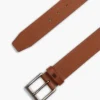 Ceinture en cuir avec logo drapeau sur toute la surface Ceinture en cuir avec logo drapeau sur toute la surface