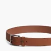 Ceinture en cuir avec logo drapeau sur toute la surface Ceinture en cuir avec logo drapeau sur toute la surface
