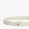 Ceinture en cuir à boucle monogrammée Ceinture en cuir à boucle monogrammée