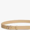 Ceinture en cuir à boucle monogrammée Ceinture en cuir à boucle monogrammée