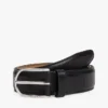 Ceinture en cuir à boucle ronde Ceinture en cuir à boucle ronde