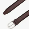 Ceinture en cuir à boucle ronde Ceinture en cuir à boucle ronde