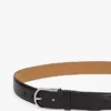 Ceinture en cuir à boucle ronde Ceinture en cuir à boucle ronde