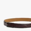 Ceinture en cuir à boucle ronde Ceinture en cuir à boucle ronde