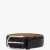 Ceinture en cuir à boucle ronde Ceinture en cuir à boucle ronde