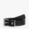 Ceinture en cuir à monogramme intégral Ceinture en cuir à monogramme intégral