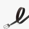 Ceinture en cuir réversible à boucle ronde Ceinture en cuir réversible à boucle ronde