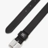 Ceinture en cuir slim à boucle carrée Ceinture en cuir slim à boucle carrée