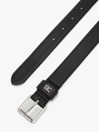 Ceinture en cuir slim à boucle carrée