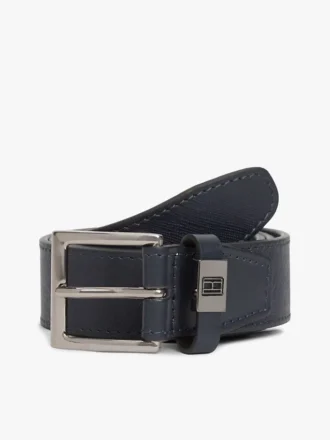 Ceinture en cuir texturé à boucle carrée Ceinture en cuir texturé à boucle carrée