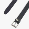 Ceinture en cuir texturé à boucle carrée Ceinture en cuir texturé à boucle carrée