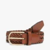 Ceinture en cuir tressé Ceinture en cuir tressé